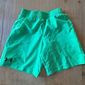 Under Armour Bright Green Sports Shorts